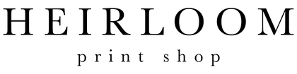 Heirloom Print Shop logo