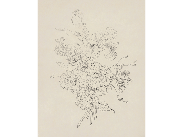 Bouquet Sketch