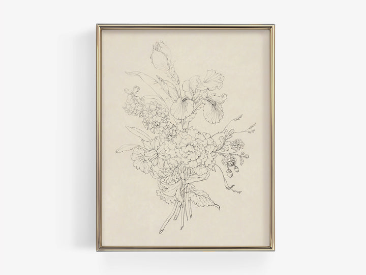 Bouquet Sketch