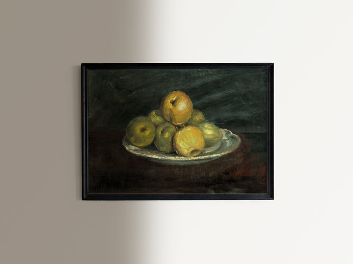 Plate of Apples