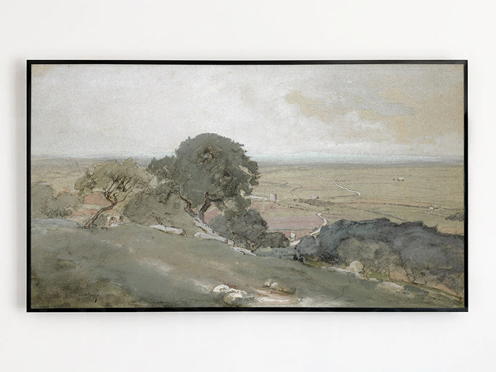 Olive Trees Frame TV