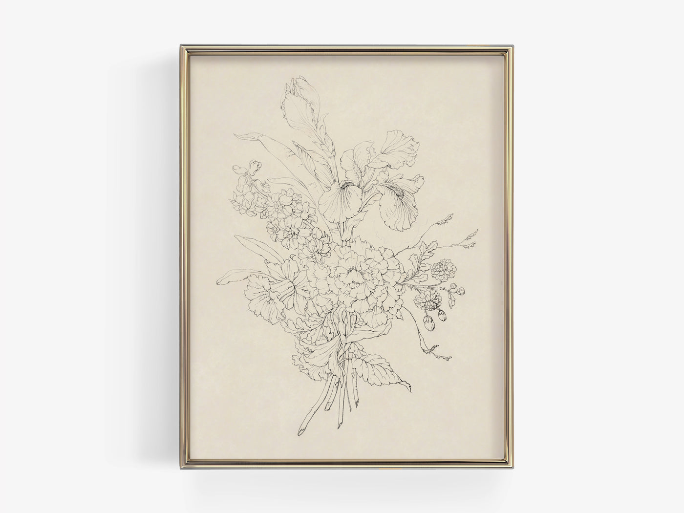 Bouquet Sketch