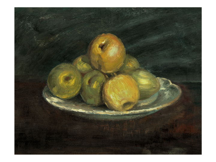 Plate of Apples
